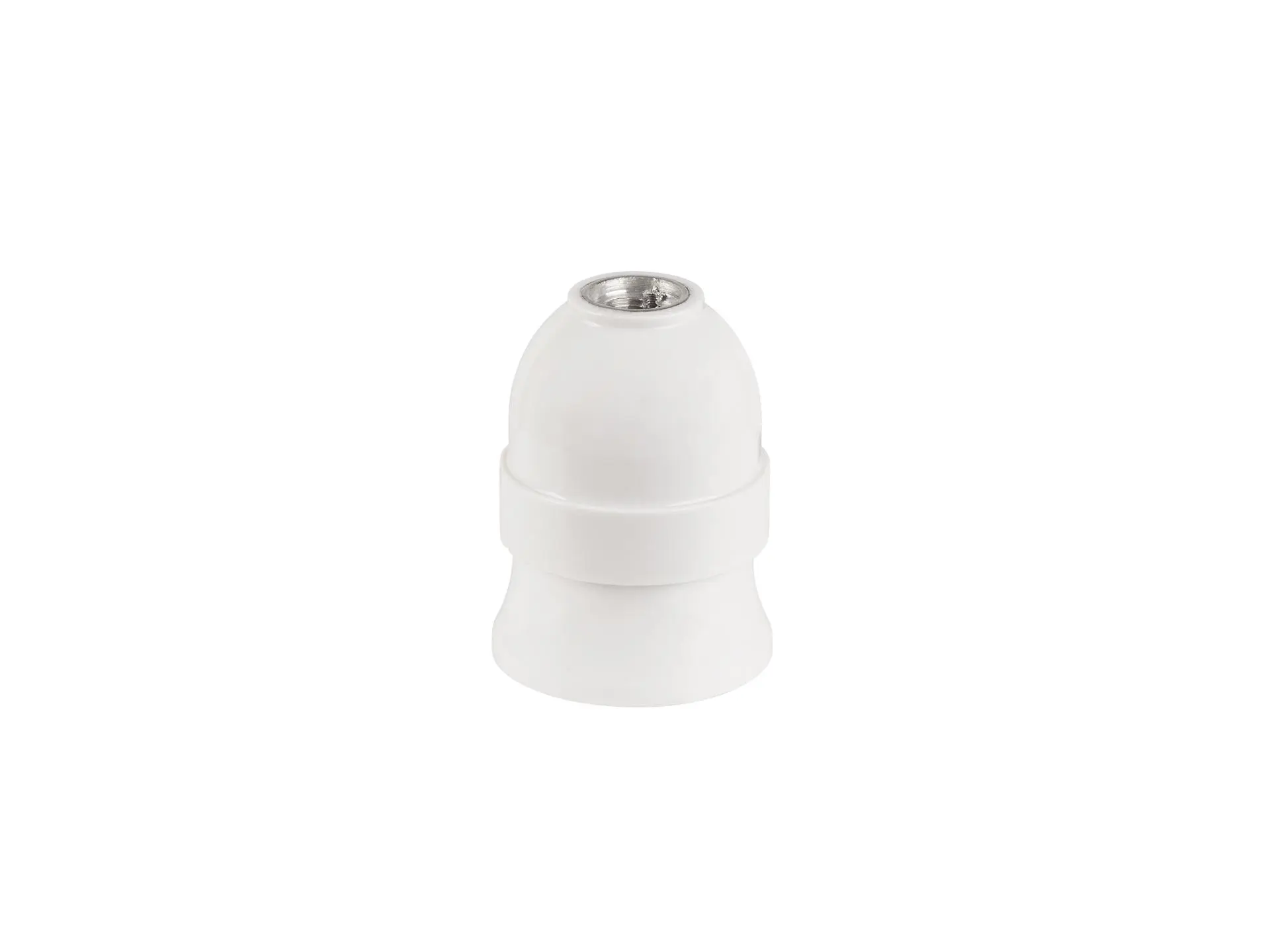 Fitting E27 bakeliet wit - klok model