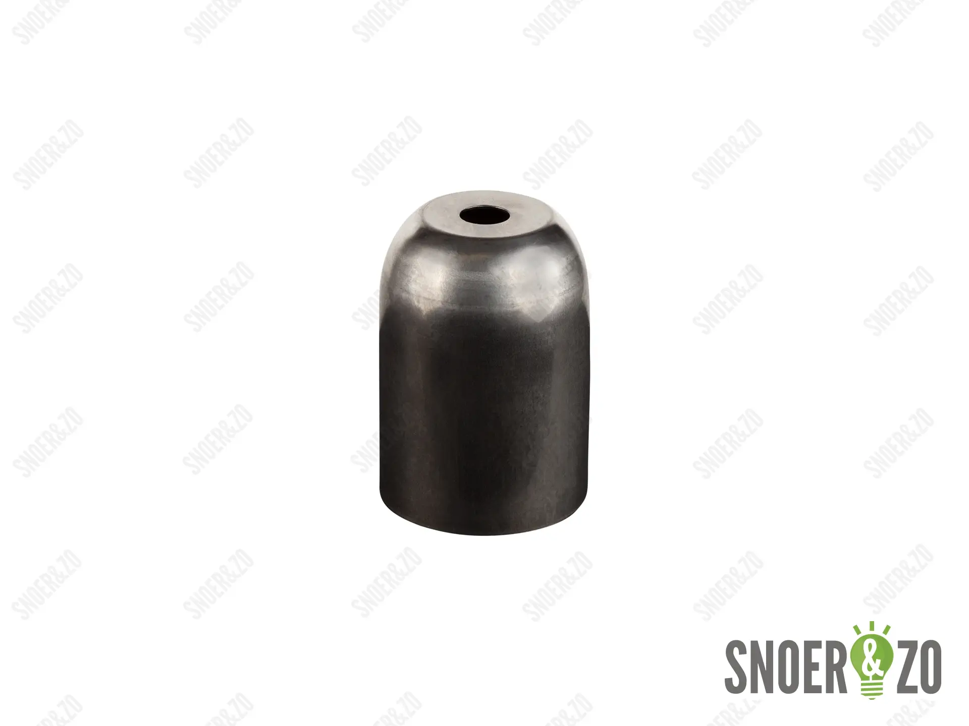 Fittinghuls E27 blank metaal plat model
