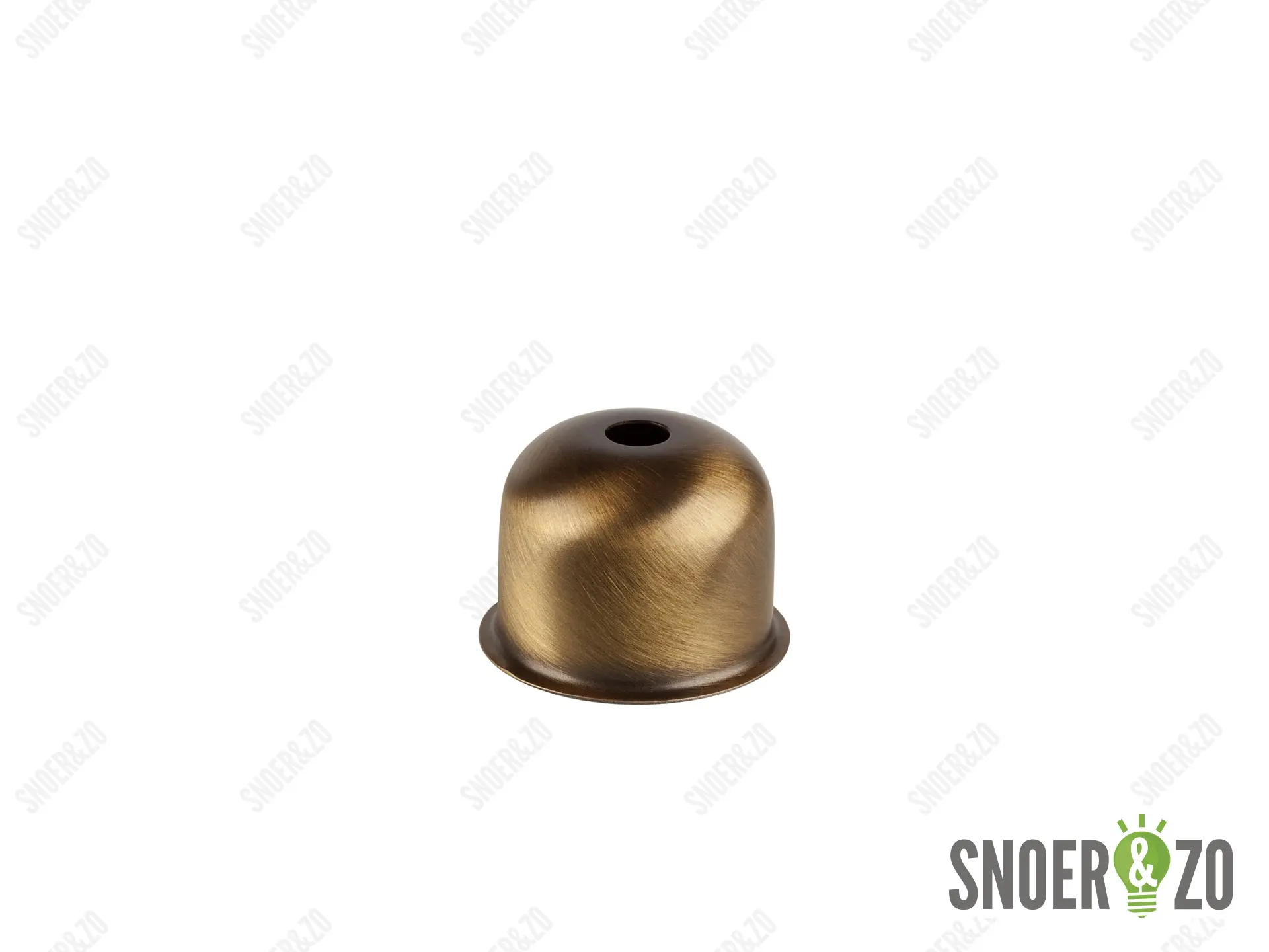 Fittinghuls E27 brons laag model
