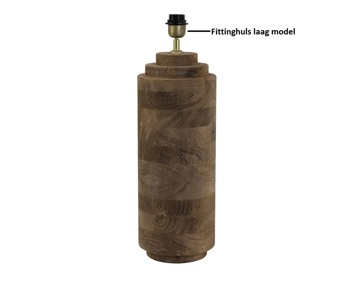 Fittinghuls E27 chroom laag model