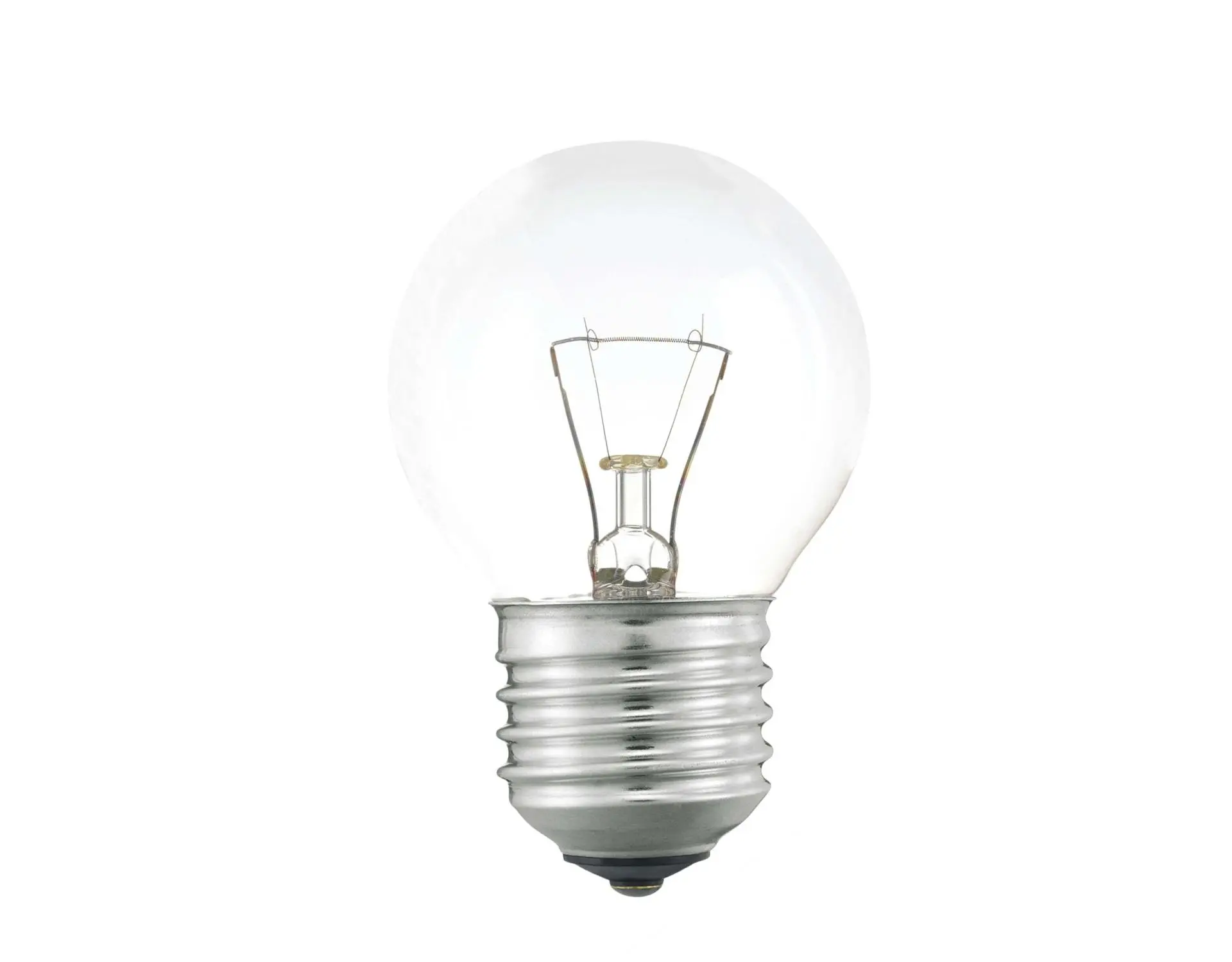 Gloeilamp kogel E27 40W helder