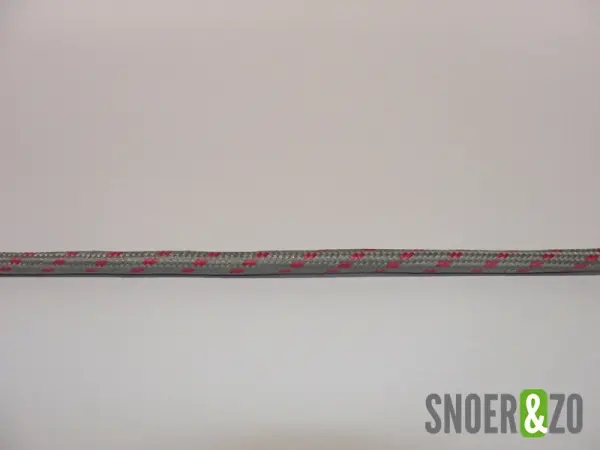 Grijs-roze strijkijzersnoer flex