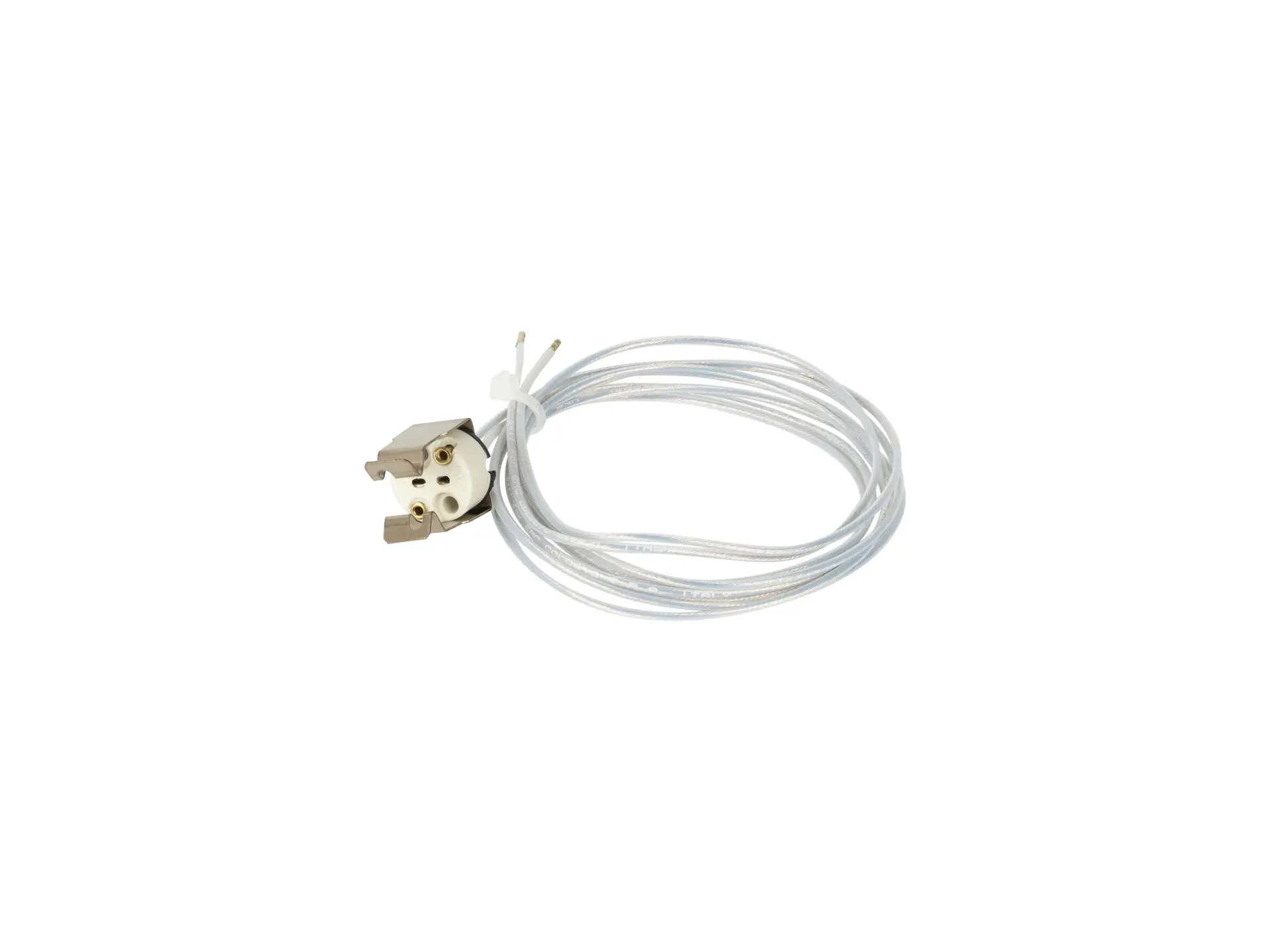 GU4 - GU5.3 fitting met klembeugel en draad - lengte 100 cm