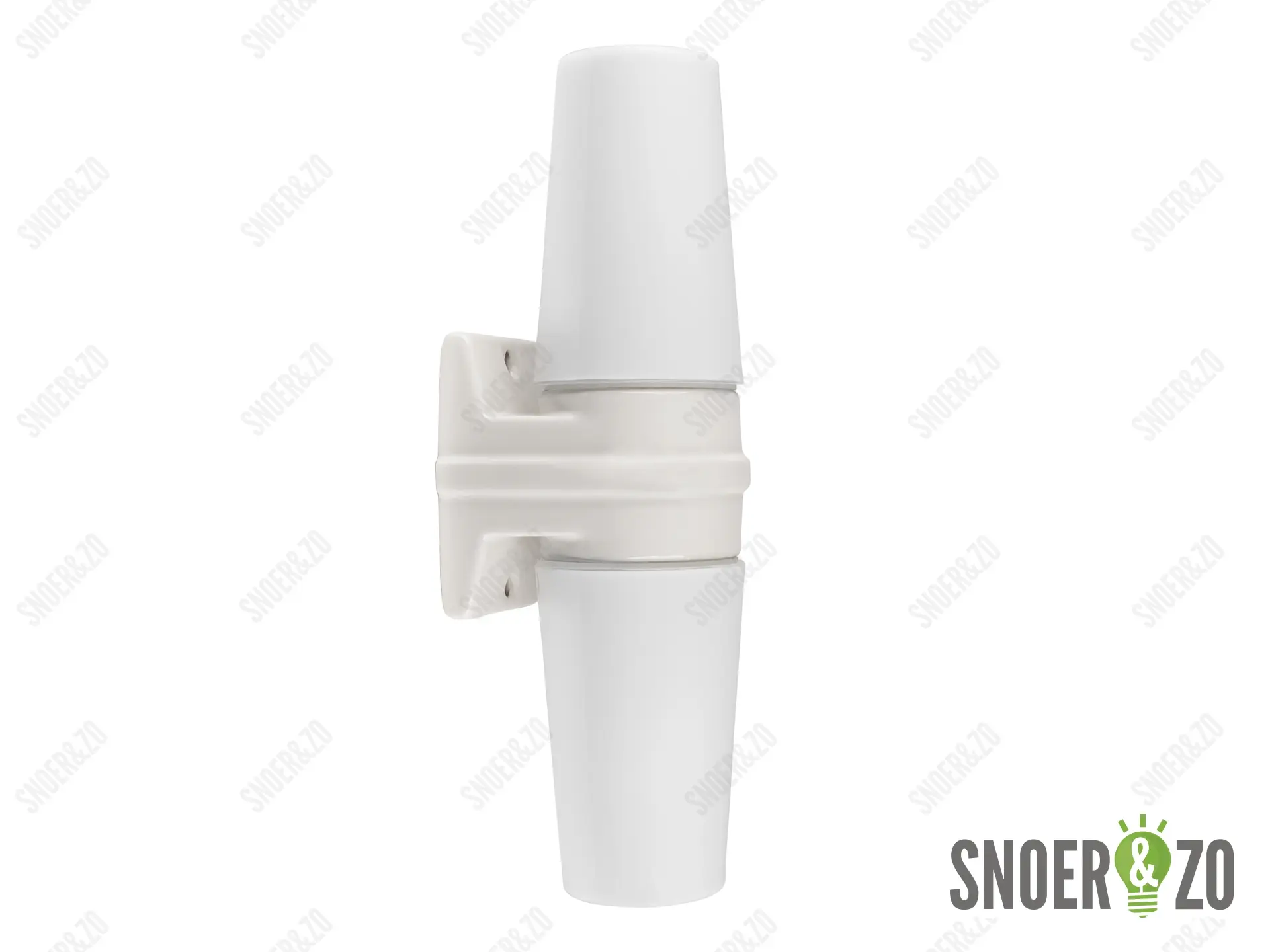 Ifö Electric Bernadotte wandlamp dubbel wit
