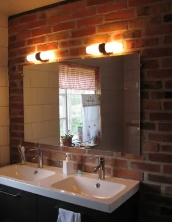 Ifö Electric Bernadotte wandlamp dubbel zwart