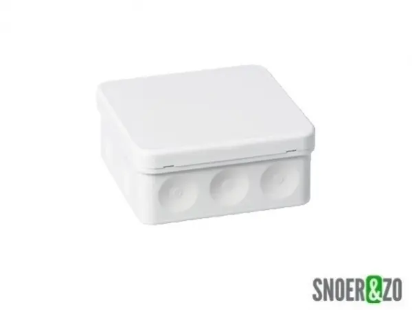 Kabeldoos wit IP55 100x100x46mm