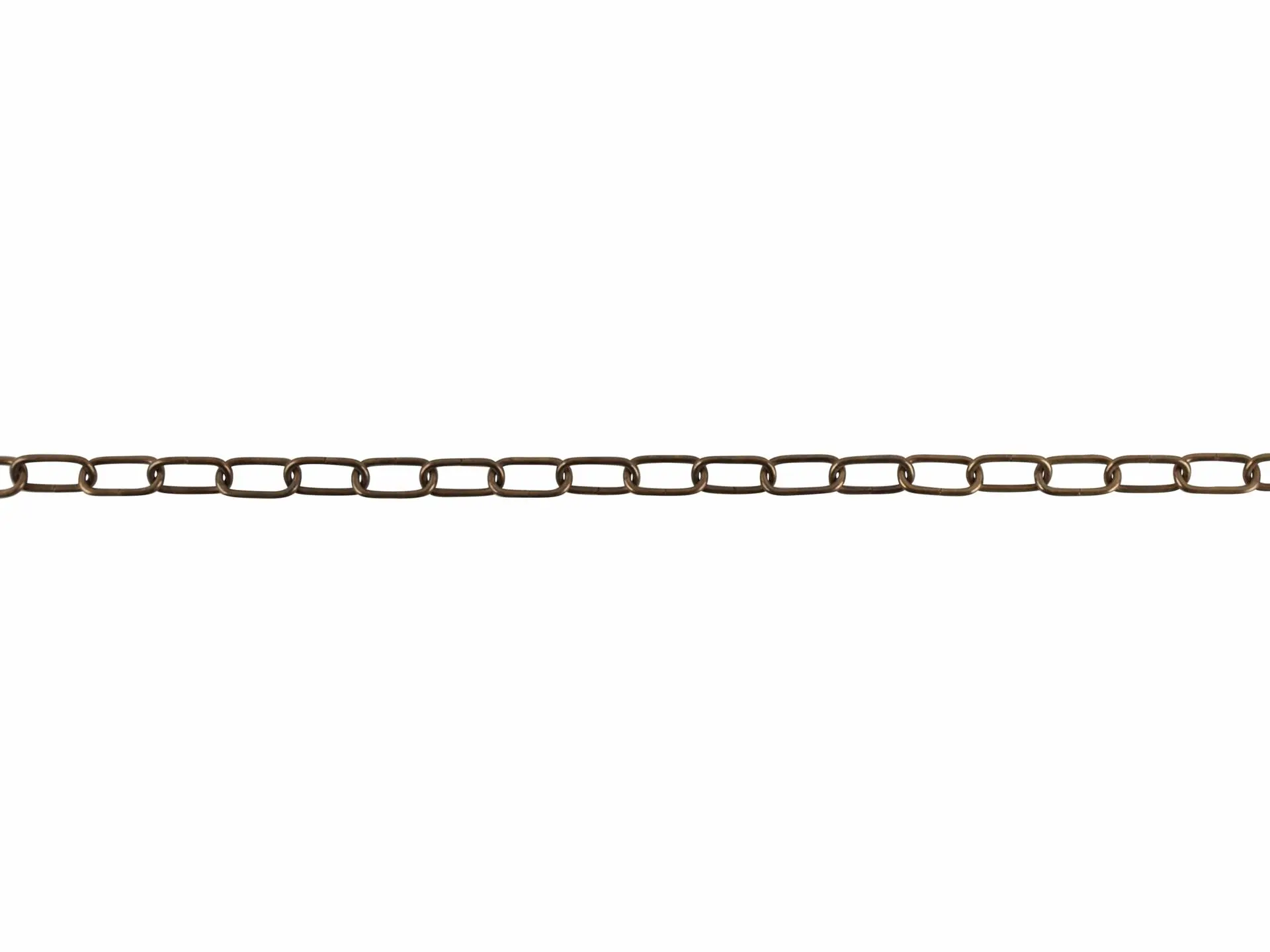 Lamp ketting brons 20x10mm