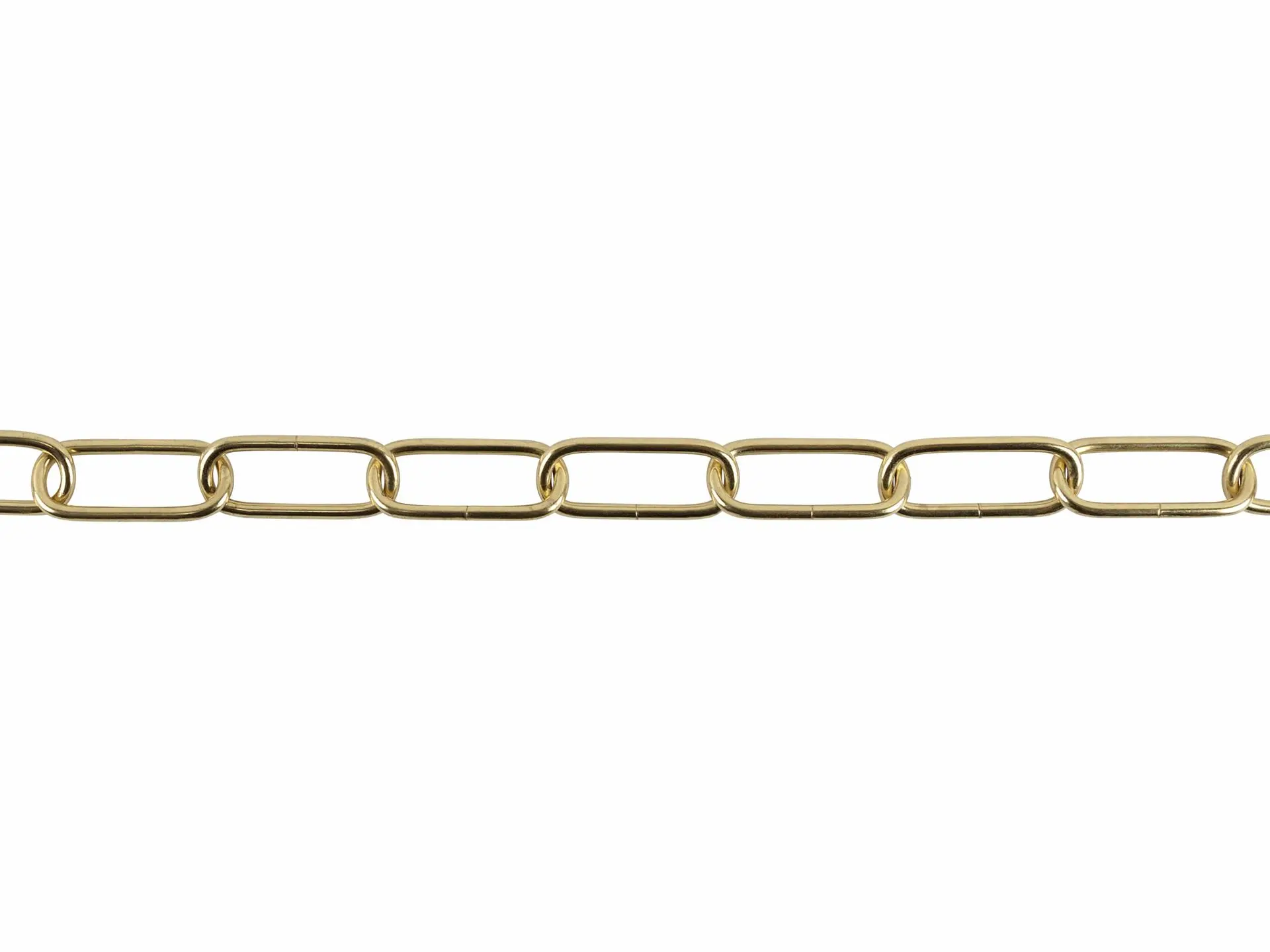 Lamp ketting messing kleur 47x20mm