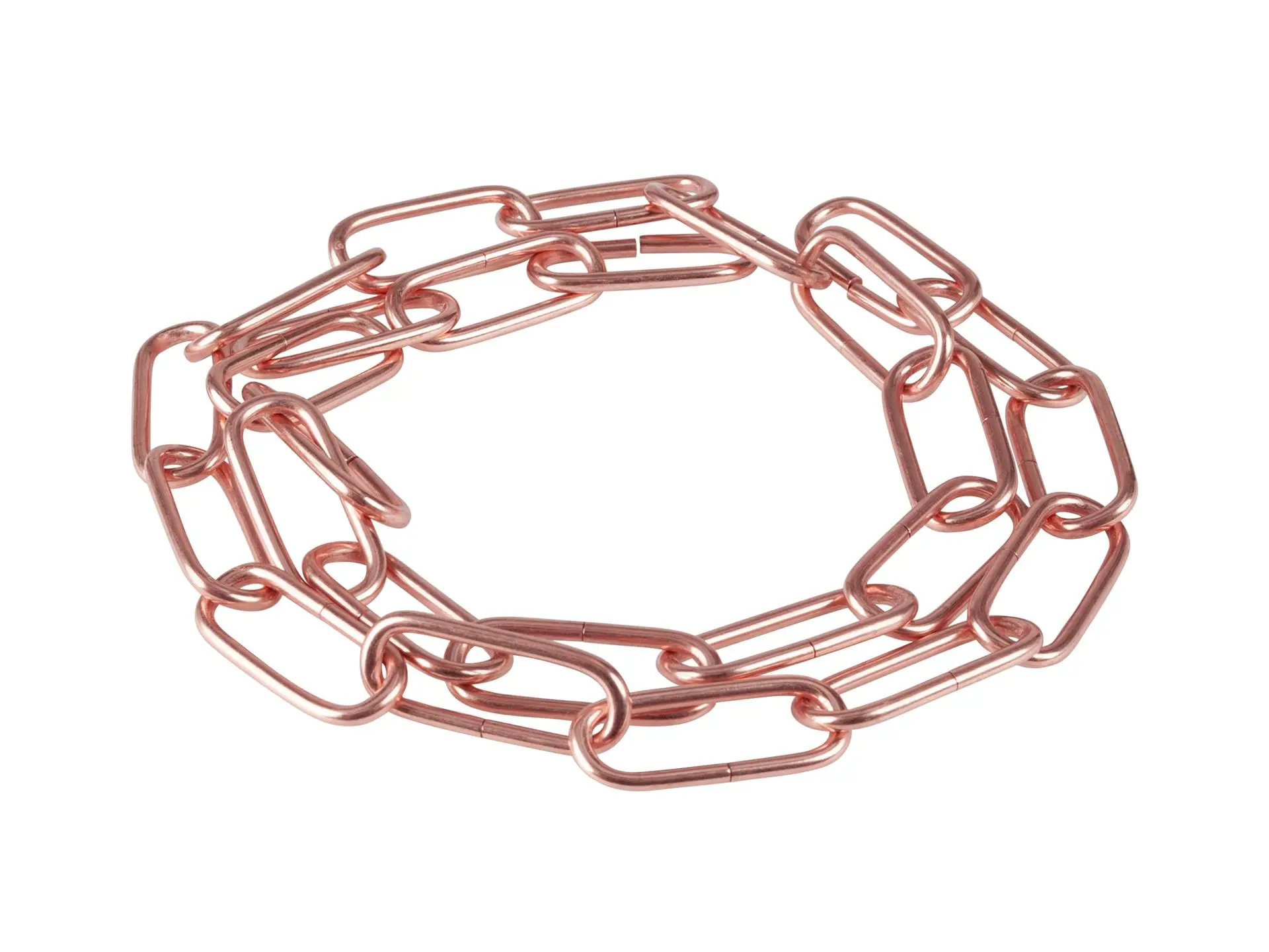 Lamp ketting rood koper 47x20mm