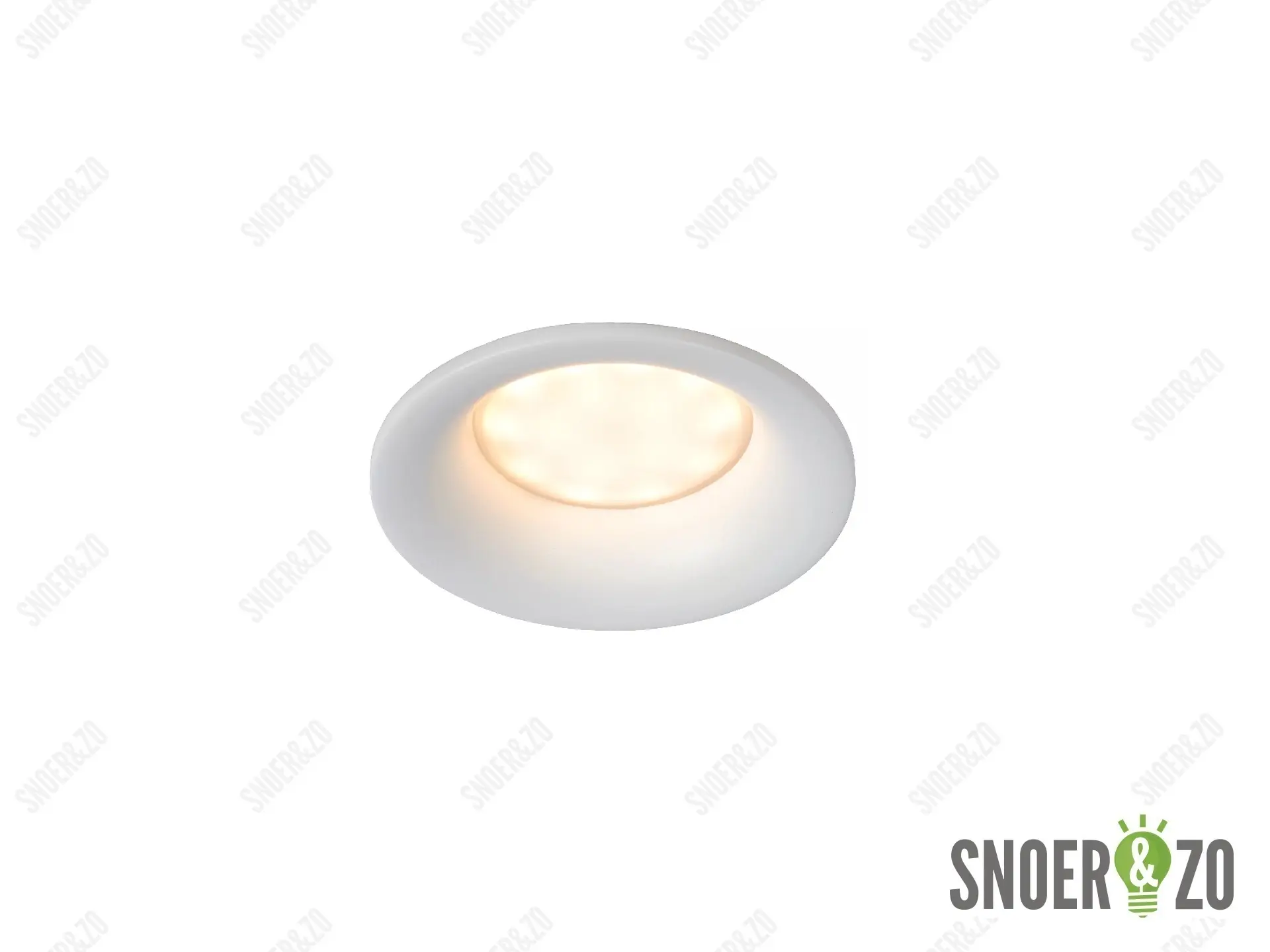 Lucide inbouwspot ziva rond wit IP44