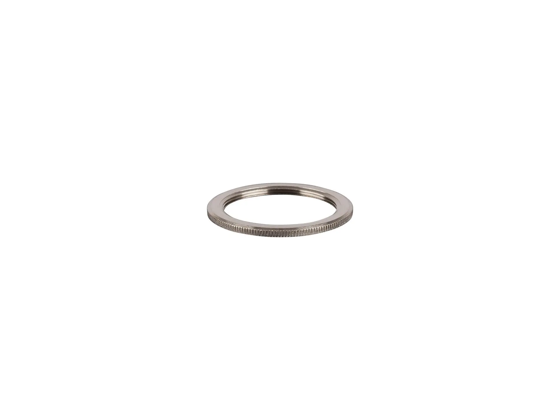 Metalen fitting ring voor E27 fitting - industrial nikkel