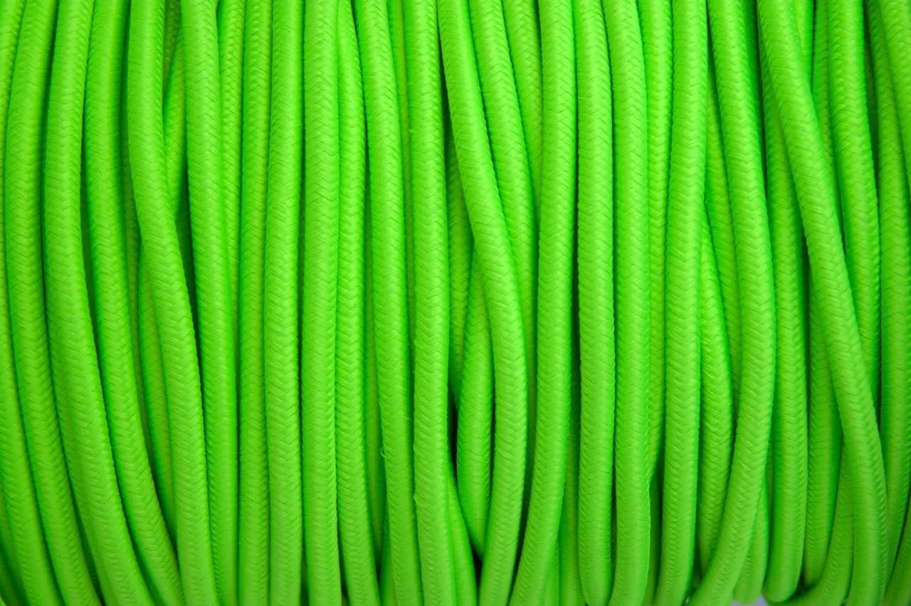 Neon groen strijkijzersnoer - 2 aderig