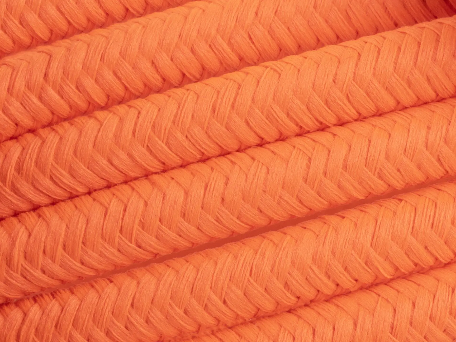 Neon oranje strijkijzersnoer - 2 aderig