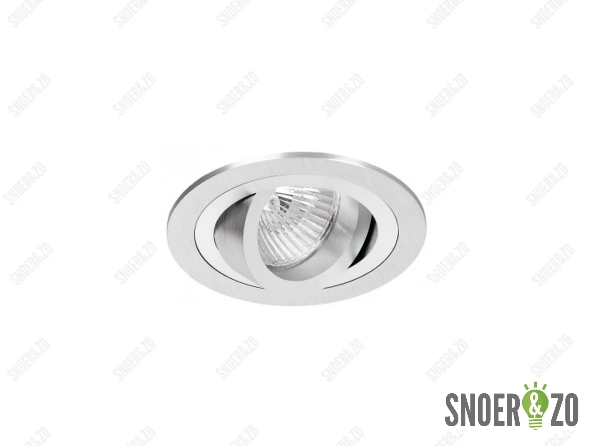 Onok inbouwspot 191/1 aluminium rond