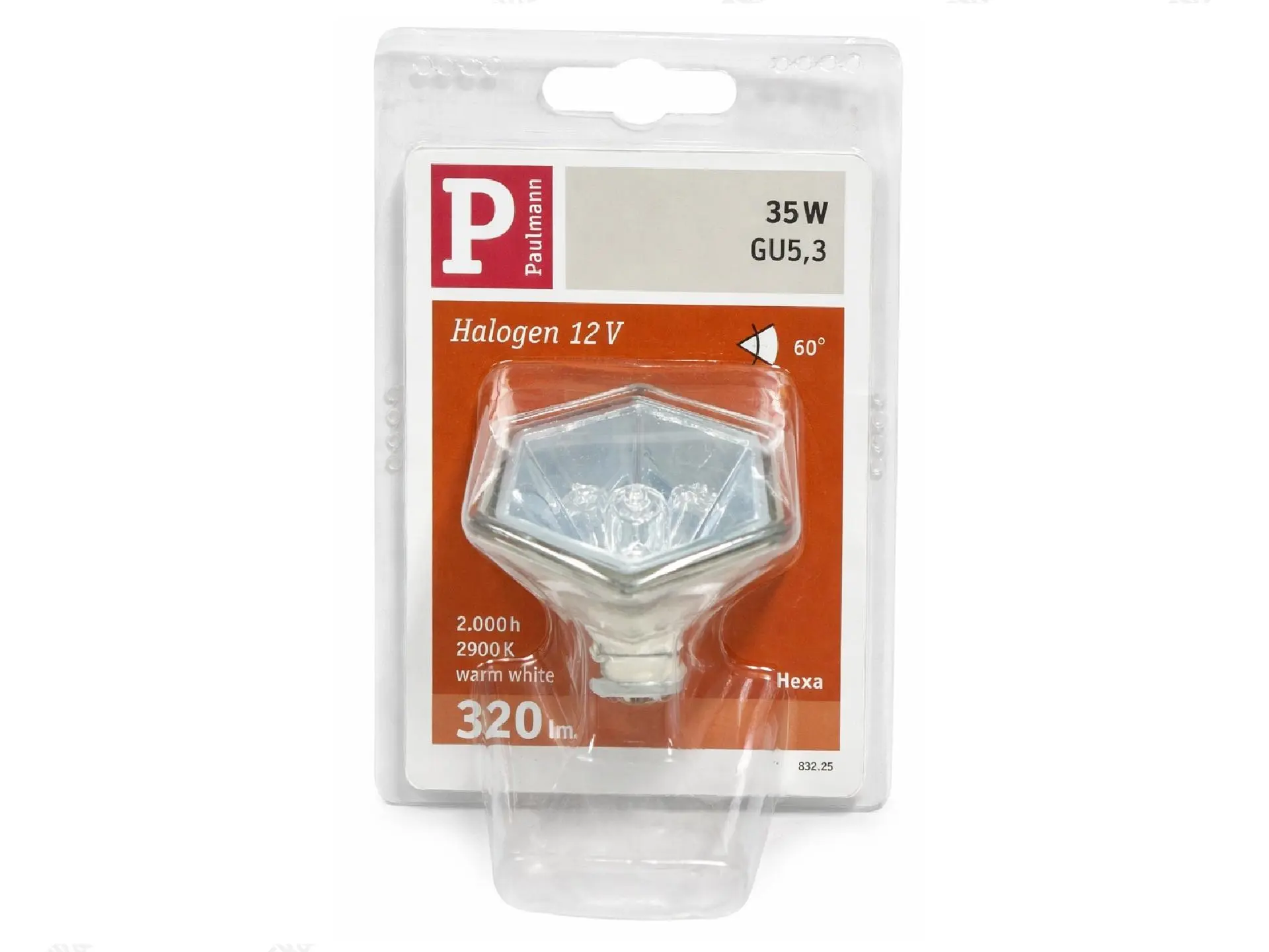 Paulmann Hexagon - 832.25 - 12V 35W GU5.3 - EV