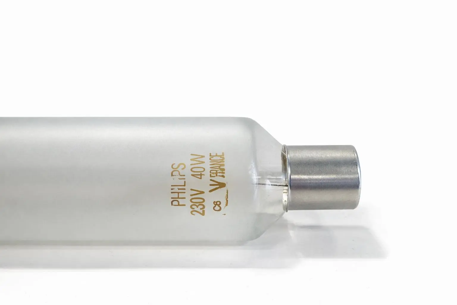 Philips S19 gloeilamp buislamp - T37x310mm - 40W 230V - mat glas