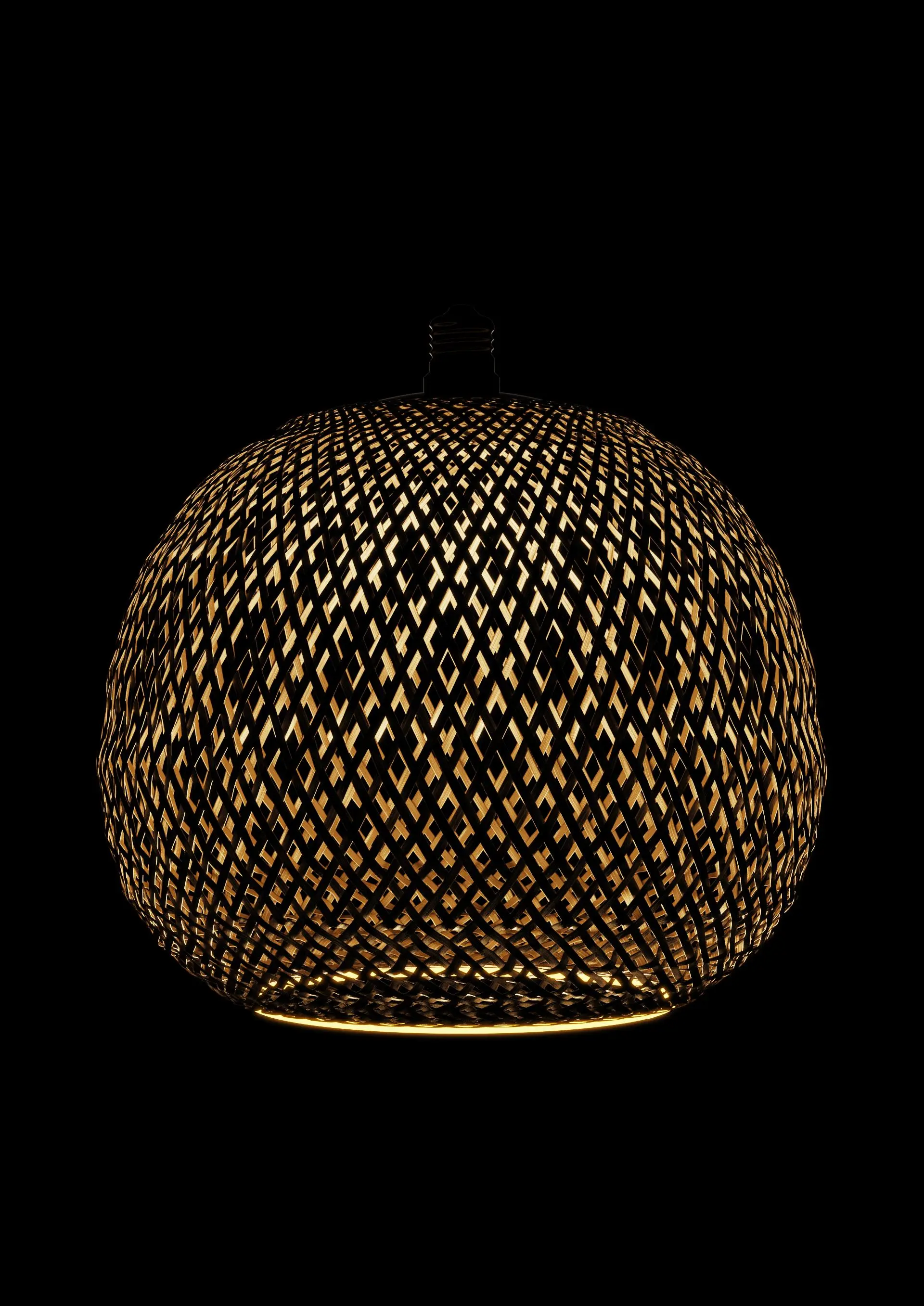 Segula LED Floating Bamboo Globe 300 mm 6W 2200K bronze