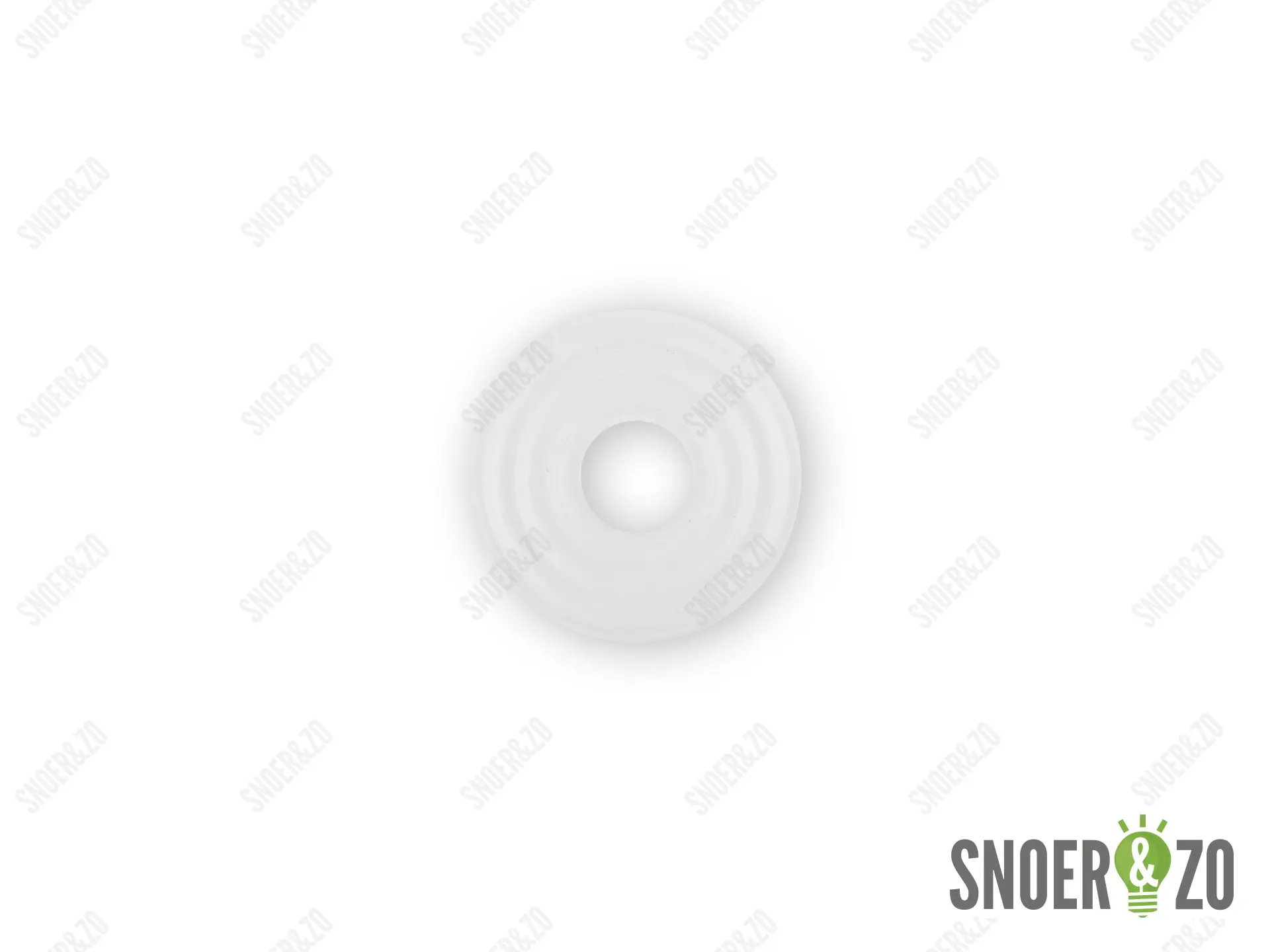Sluitring kunststof 30 mm met gat 10.5 mm