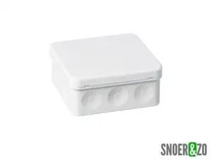Kabeldoos wit IP55 75x75x39mm