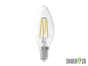Calex LED filament kaars 3.5W E14 helder dimbaar