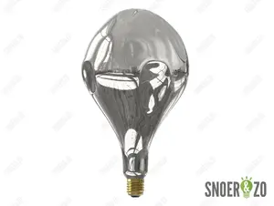 Calex XXL Organic EVO Silver Flex 6W E27 1800K dimbaar