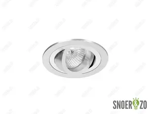 Onok inbouwspot 191/1 aluminium rond