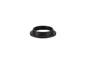 Fitting ring voor E27 fitting - kunststof zwart