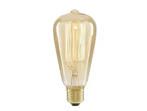 Kooldraadlamp edison ST64 goud 40W E27