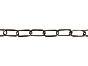 Lamp ketting brons 55x24mm