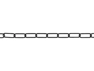 Lamp ketting zwart 39x16mm