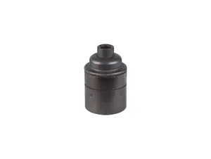 Metalen fitting E27 industrial donker brons