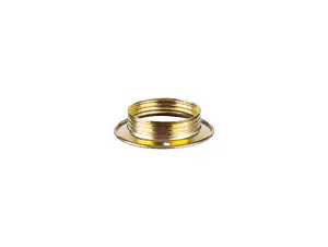 Metalen fitting ring voor E27 fitting - messing  kleur