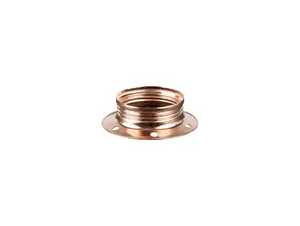 Metalen fitting ring voor E27 fitting - rood koper breed model