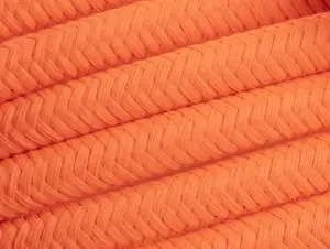 Neon oranje strijkijzersnoer - 2 aderig