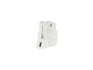 Porselein fitting E27 schroefbaar haaks model