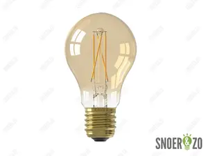 Calex LED filament GLS 7.5W E27 goud dimbaar