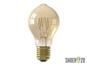 Calex LED Flex Filament GLS 3.8W E27 goud dimbaar