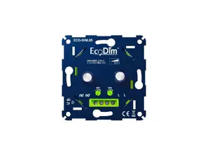 EcoDim ECO-DIM.05 LED duo inbouwdimmer 2x0-100W - RC