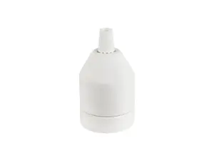 Ifö Electric porselein fitting E27 wit