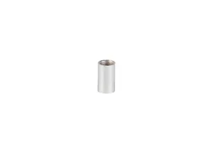 Koppelstuk chroom binnendraad M10x1 - lengte 10 mm