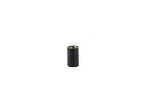 Koppelstuk zwart binnendraad M10x1 - lengte 17 mm