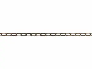 Lamp ketting brons 20x10mm