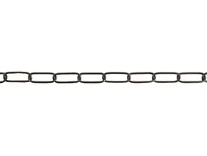 Lamp ketting brons 39x16mm