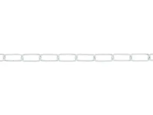 Lamp ketting wit 39x16mm