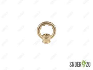 Ringnippel messing 42 mm - M10x1 binnendraad