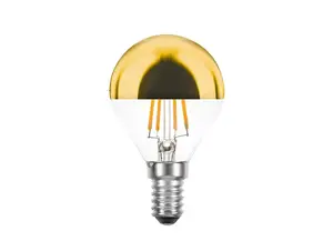 SPL LED filament kogel kopspiegellamp 4W E14 goud dimbaar