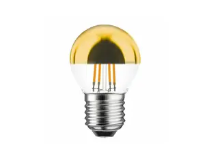SPL LED filament kogel kopspiegellamp 4W E27 goud dimbaar