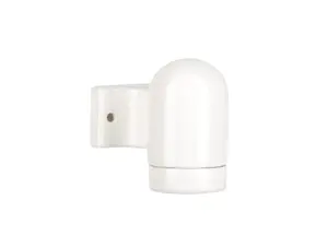 Wandlamp porselein haak E27 wit